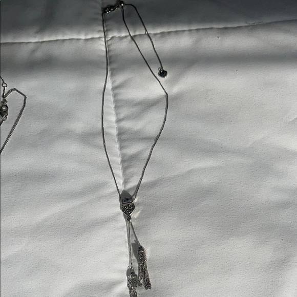 BRIGHTON- Elegant Silver Necklaces bundle of 3 - Picture 5 of 6